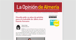 Desktop Screenshot of laopiniondealmeria.com